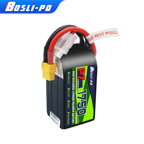 Boslipo P7 Version 1750mAh  150C  FPV Battery - BosLipo Official Store