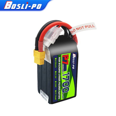Boslipo P7 Version 1700mAh  150C 4/6S  FPV Battery - BosLipo Official Store