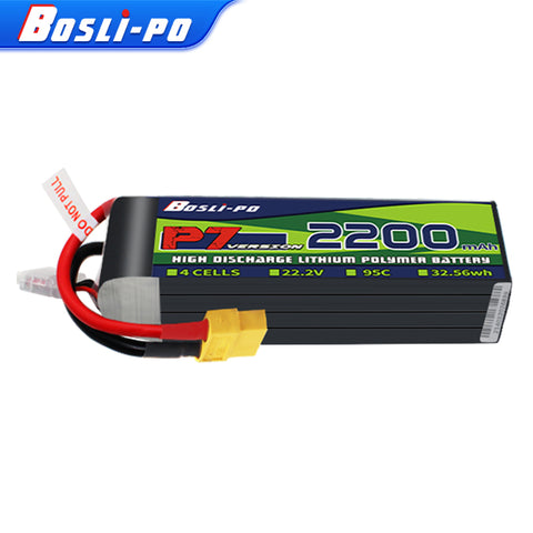 Boslipo P7 Version 2200mAh  95C 4/6/8S  FPV Battery - BosLipo Official Store