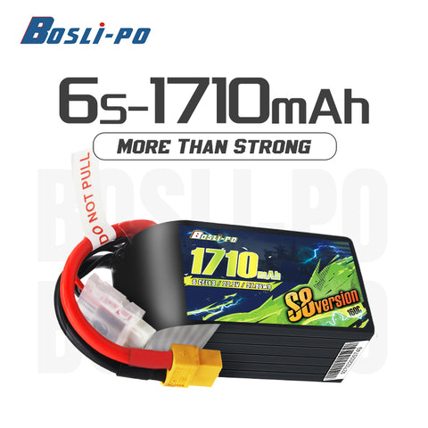 Boslipo S8 Version 1710mAh  160C 6S  FPV Battery
