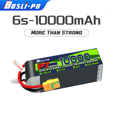 Boslipo P7 Version 10000mAh  95C  4/6/8S FPV Battery