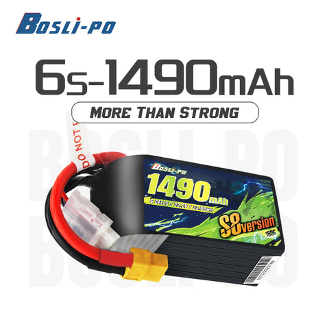 Boslipo S8 Version 1490mAh  160C 6S  FPV Battery