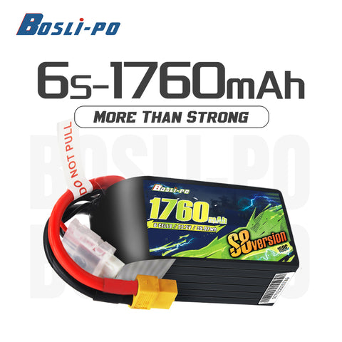 Boslipo S8 Version 1760mAh  160C 6S  FPV Battery