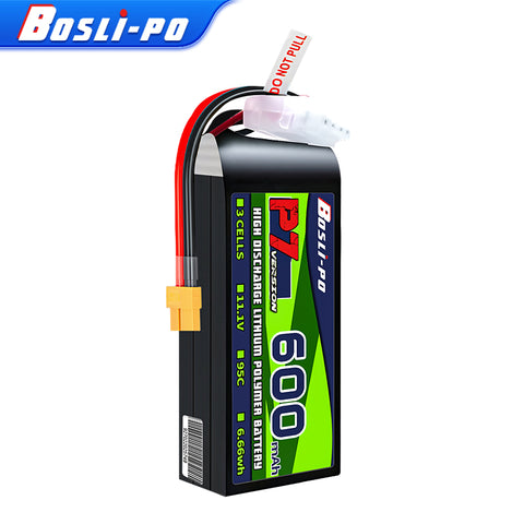 Boslipo P7 Version 600mAh  95C  2/3/4S FPV Battery - BosLipo Official Store