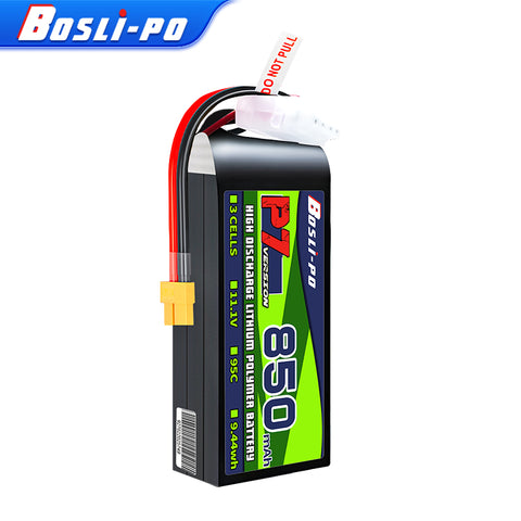 Boslipo P7 Version 850mAh  95C  3/4/6S FPV Battery - BosLipo Official Store