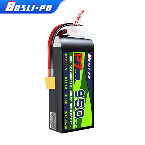 Boslipo P7 Version 950mAh  95C  3/4/6S FPV Battery - BosLipo Official Store