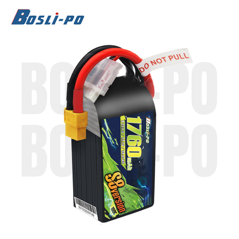 Boslipo S8 Version 1760mAh  160C 6S  FPV Battery