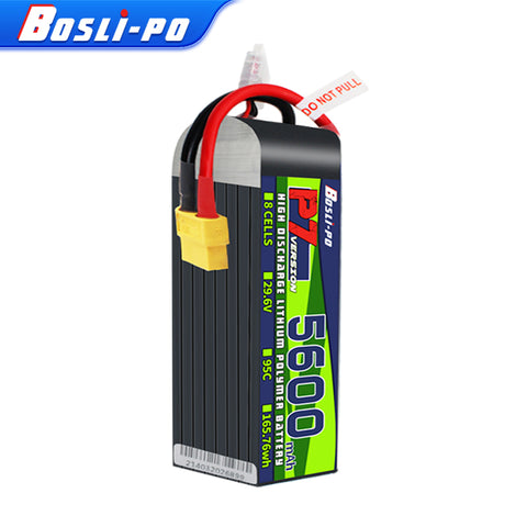 Boslipo P7 Version 5600mAh  150C 4/6/8S FPV Battery - BosLipo Official Store