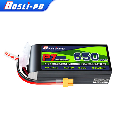 Boslipo P7 Version 650mAh  95C  3/4/6S FPV Battery - BosLipo Official Store