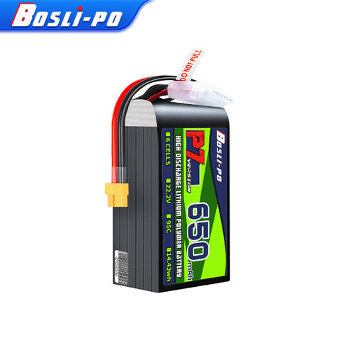 Boslipo P7 Version 650mAh  95C  3/4/6S FPV Battery - BosLipo Official Store