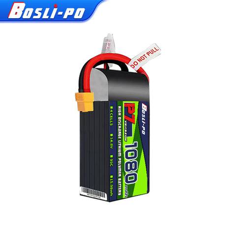 Boslipo P7 Version 1080mAh  95C 4S FPV Battery - BosLipo Official Store