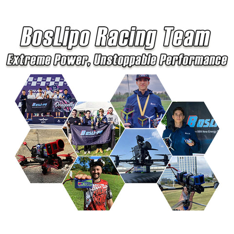 Boslipo P7 Version 1700mAh  150C 4/6S  FPV Battery - BosLipo Official Store